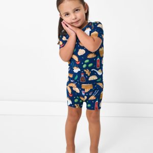 Bao Buddies Two-Piece Short Sleeve & Shorts Pajama Set