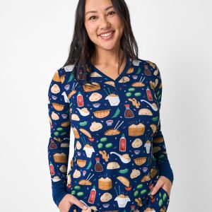 Bao Buddies Women's Long Sleeve Pajama Top