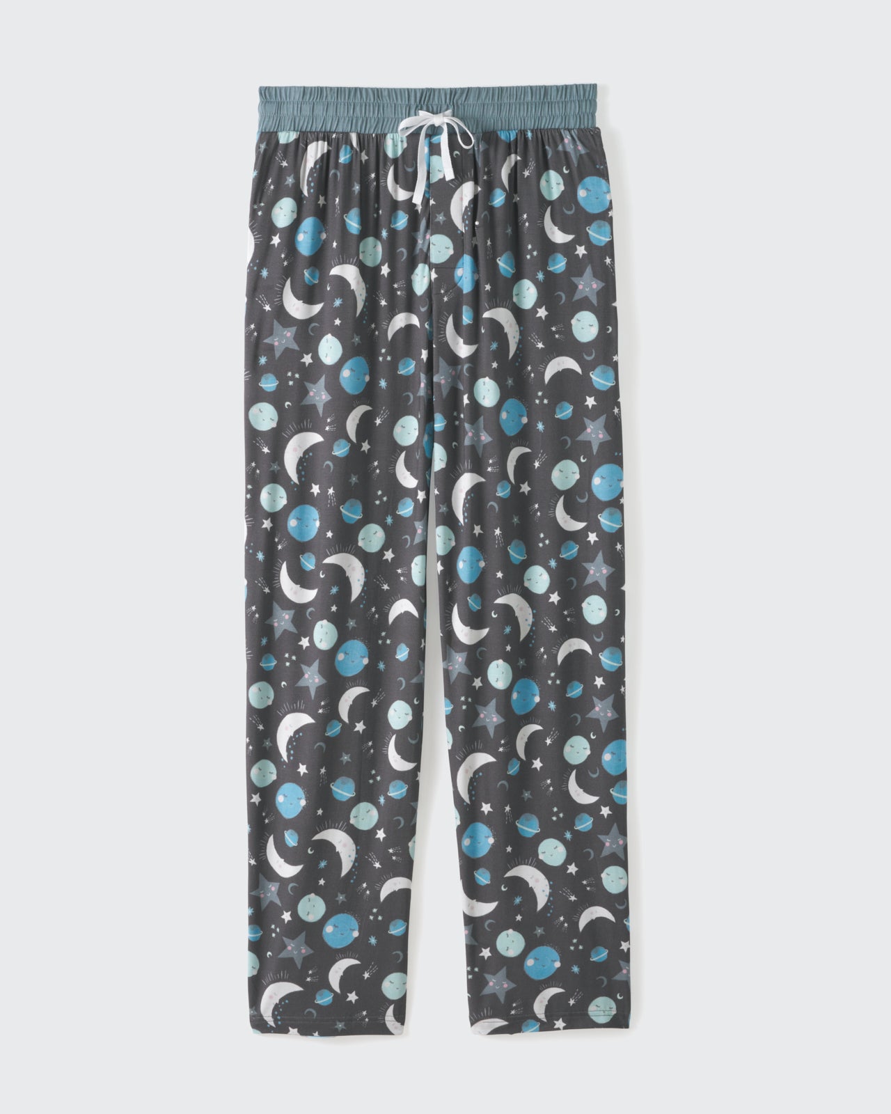 Blue To the Moon & Back Men's Pajama Pants - Image 3