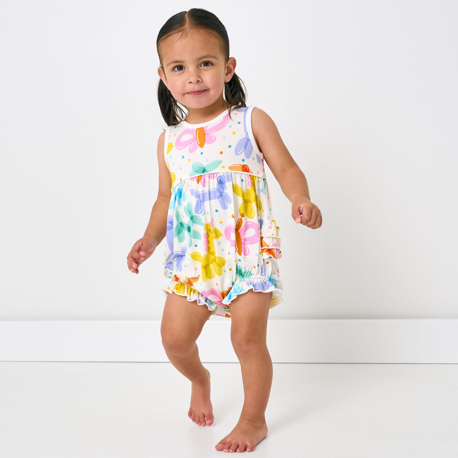 Balloon Bash Bubble Romper