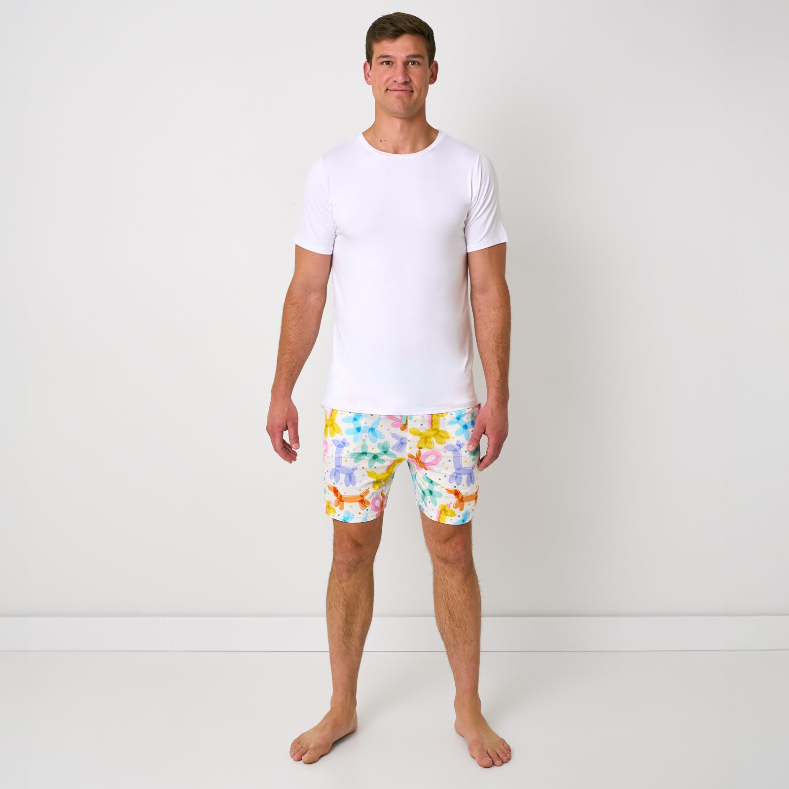 Balloon Bash Men's Pajama Shorts - Image 2