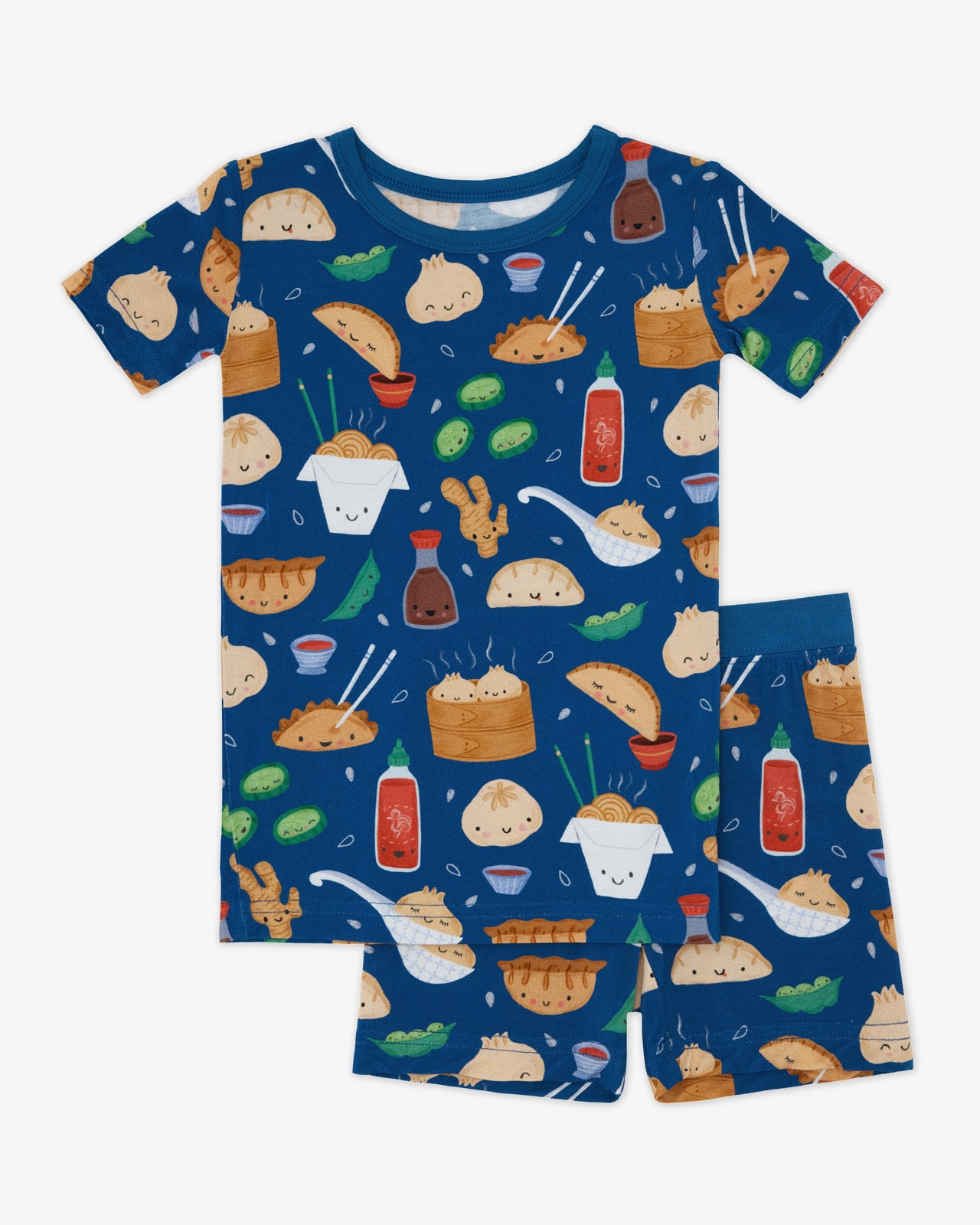 Bao Buddies Two-Piece Short Sleeve & Shorts Pajama Set - Image 5
