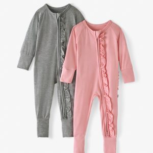 Solid Ruffle Zippy Two Pack Gift Box