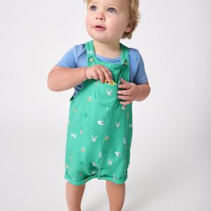 Bunny Burrow Shorty Overall Set
