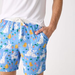 Bunny Patch Men's Pajama Shorts