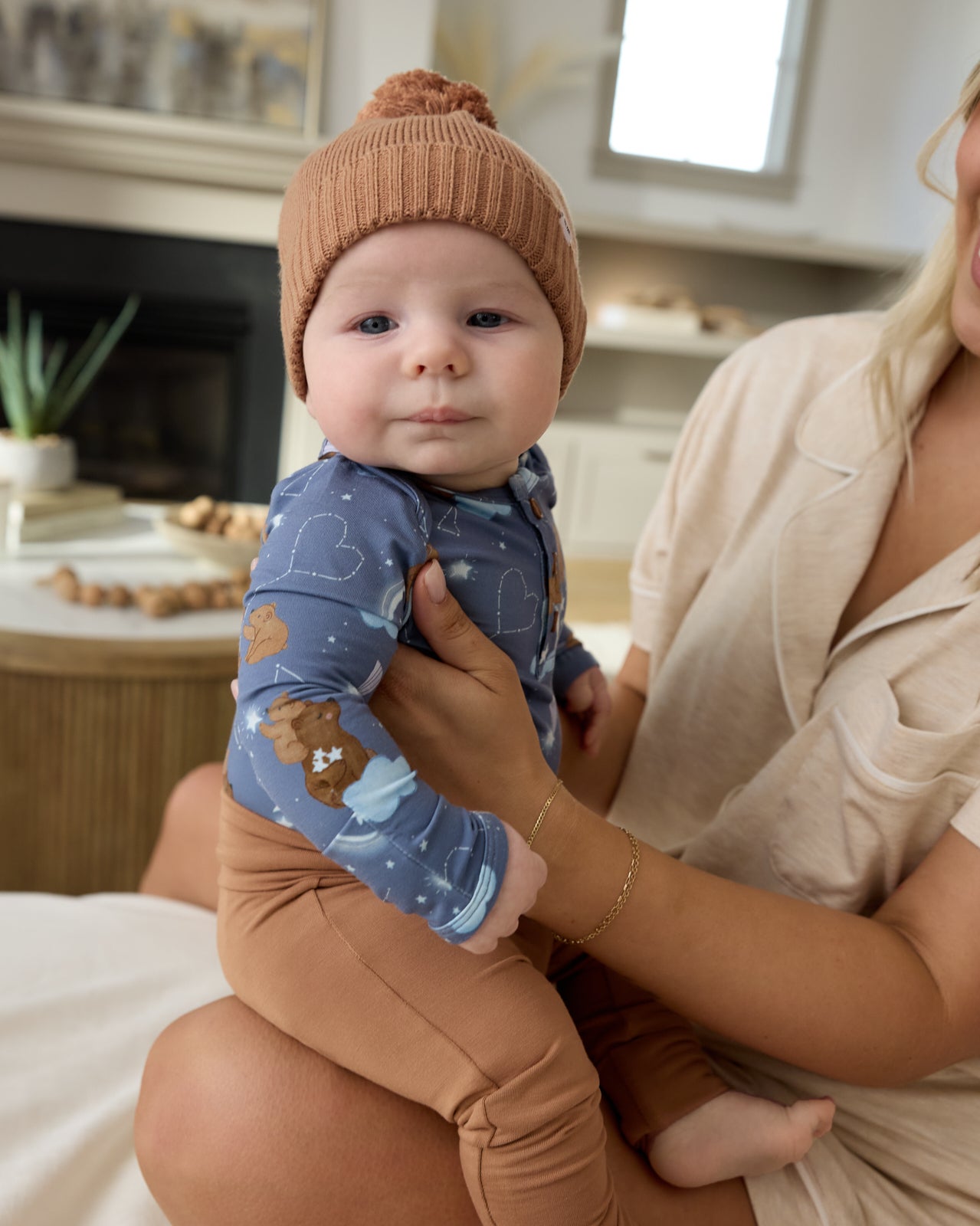 Constellation Cubs Henley Bodysuit - Image 2