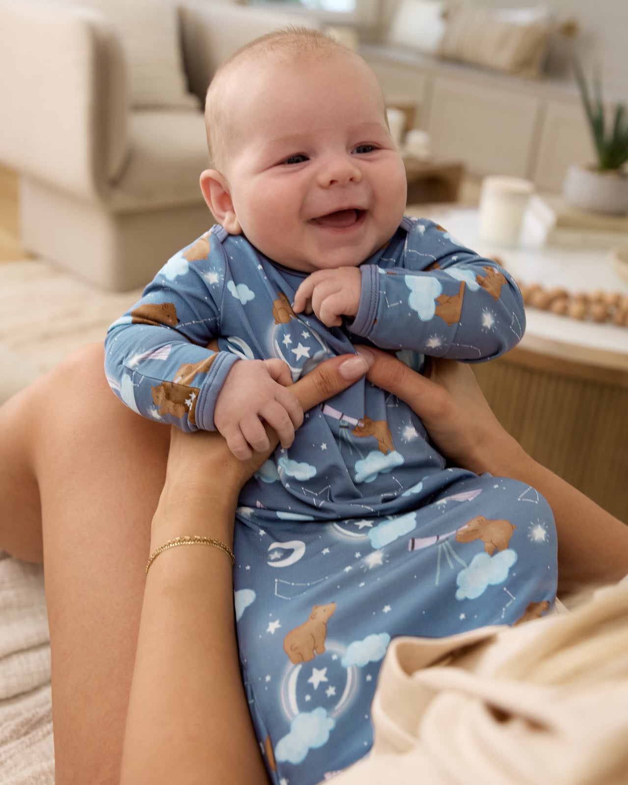 Constellation Cubs Infant Gown - Image 3