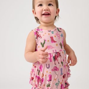 Pink Rancher Roundup Bubble Romper