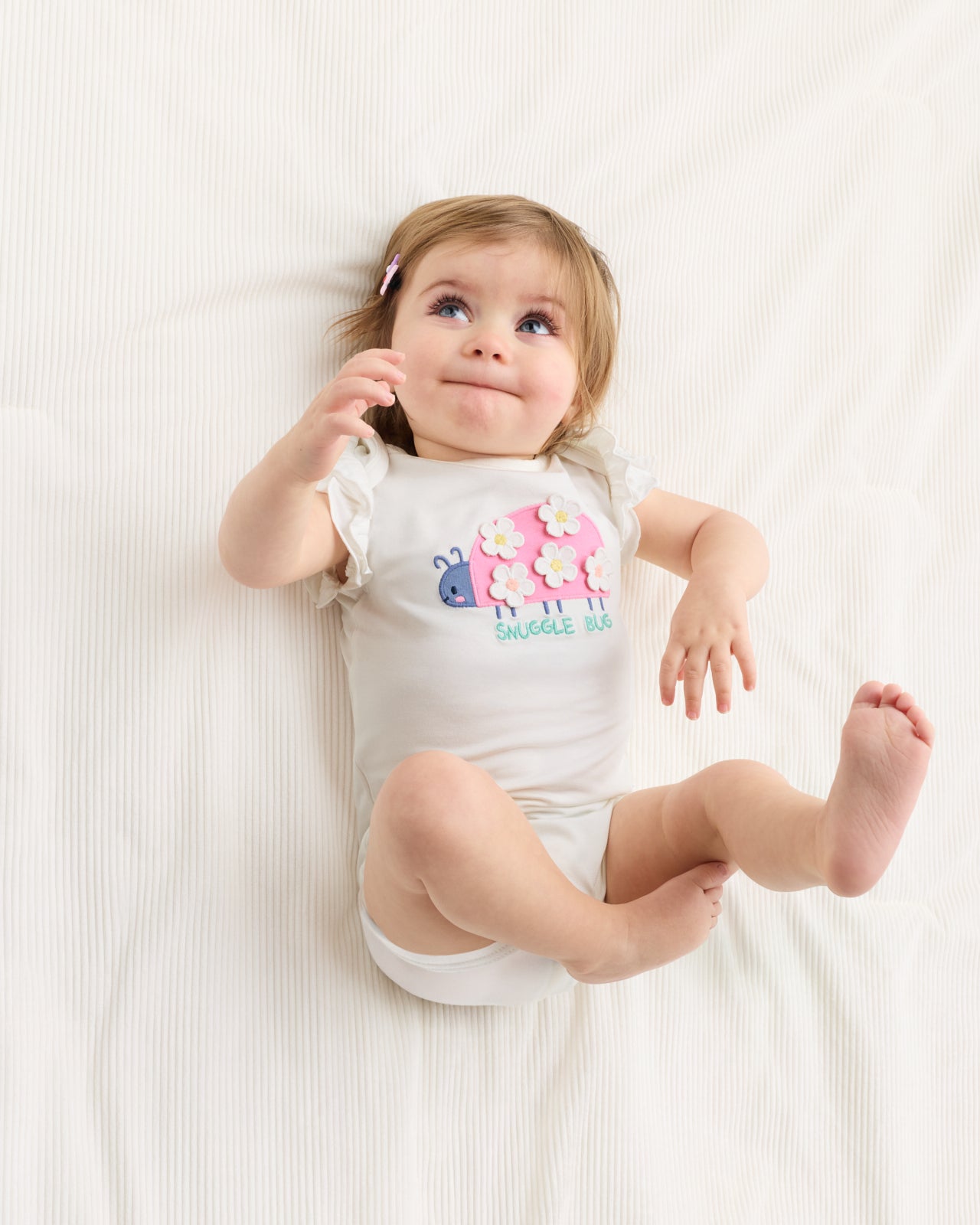 Snuggle Bug Flutter Bodysuit - Image 3