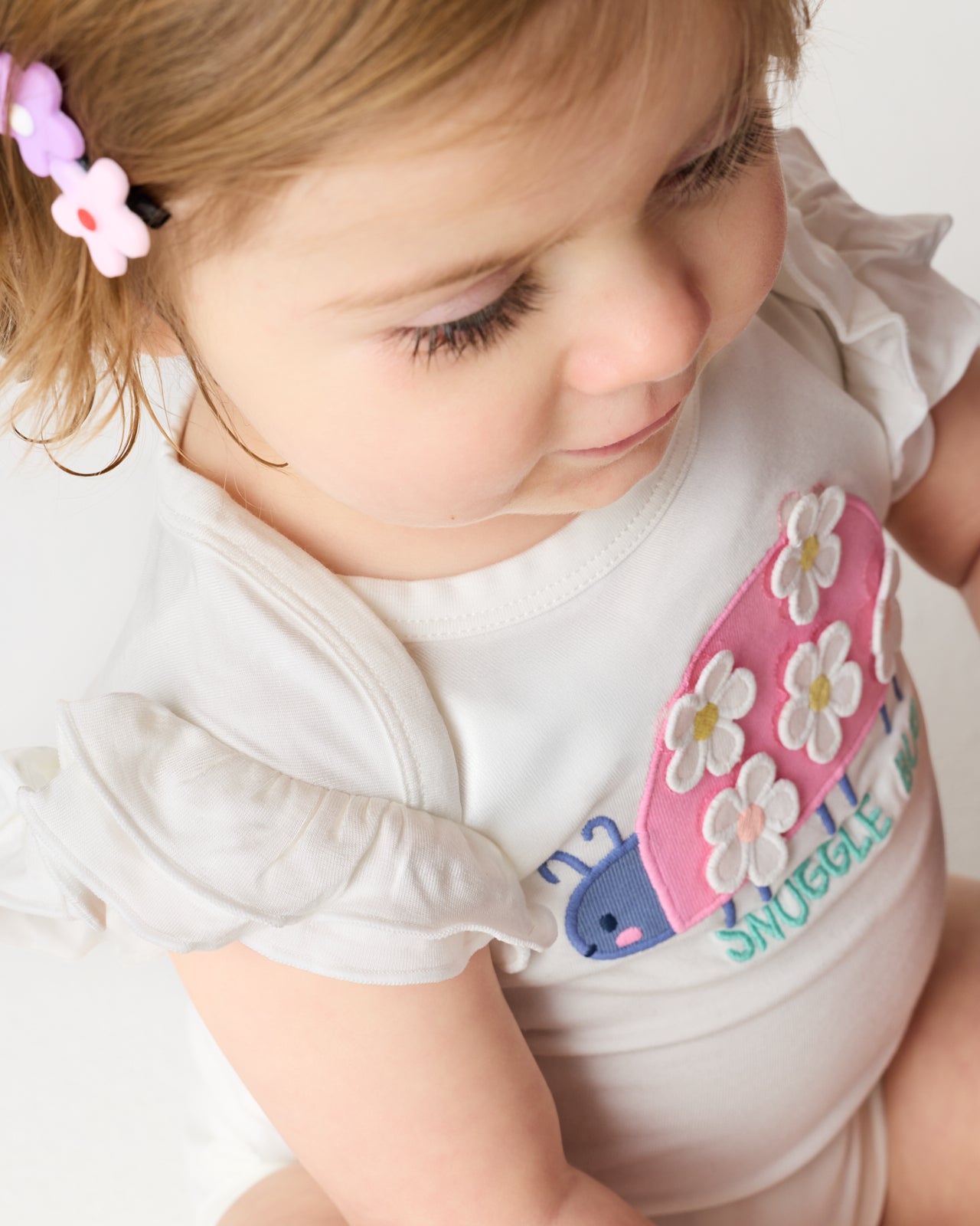 Snuggle Bug Flutter Bodysuit - Image 4