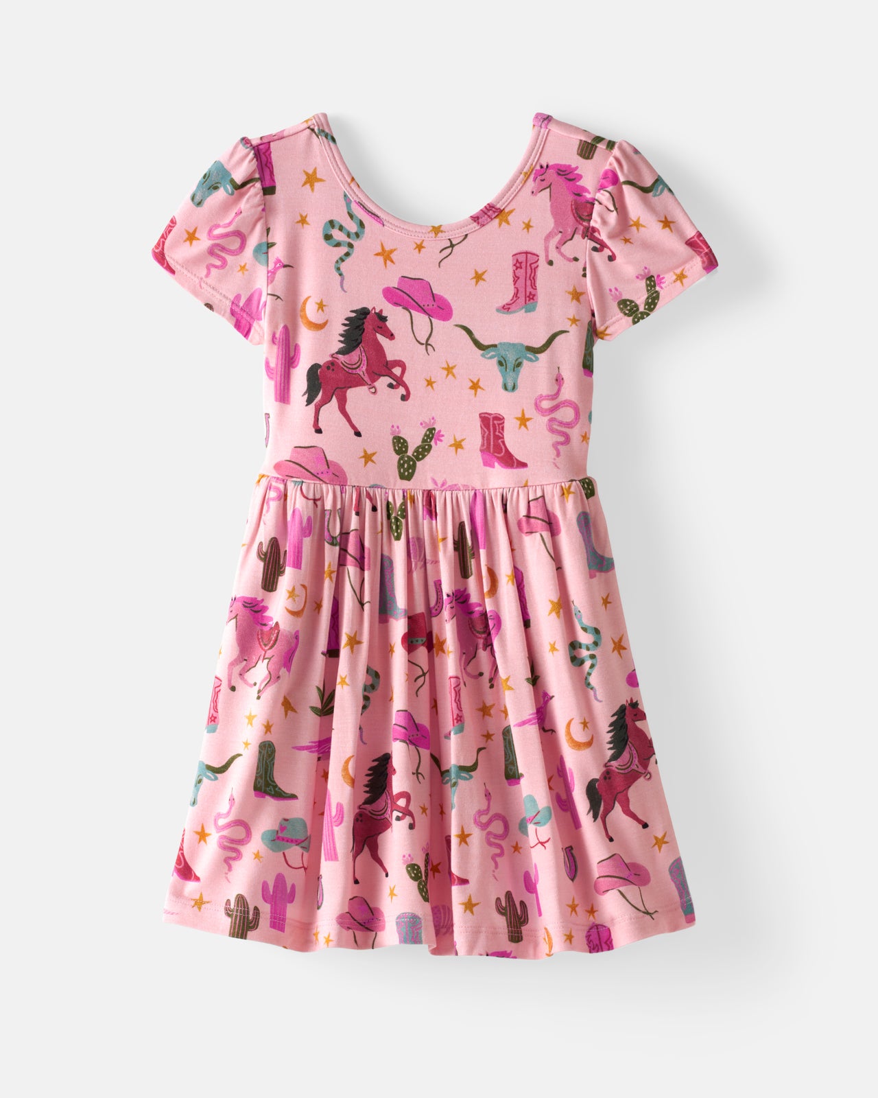 Pink Rancher Roundup Skater Dress - Image 5