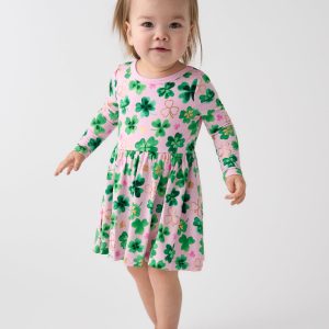 Clover Cuties Twirl Dress with Bodysuit