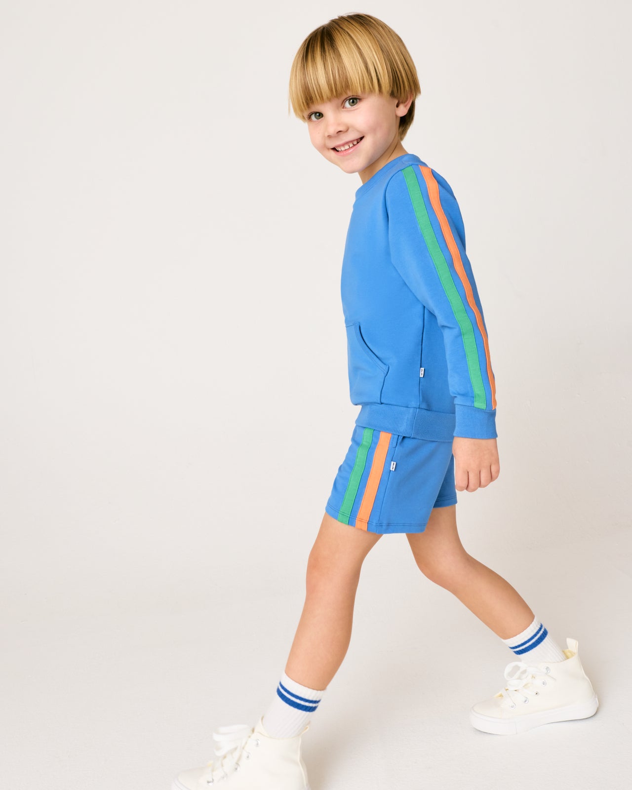 Major Blue Pocket Crewneck - Image 3