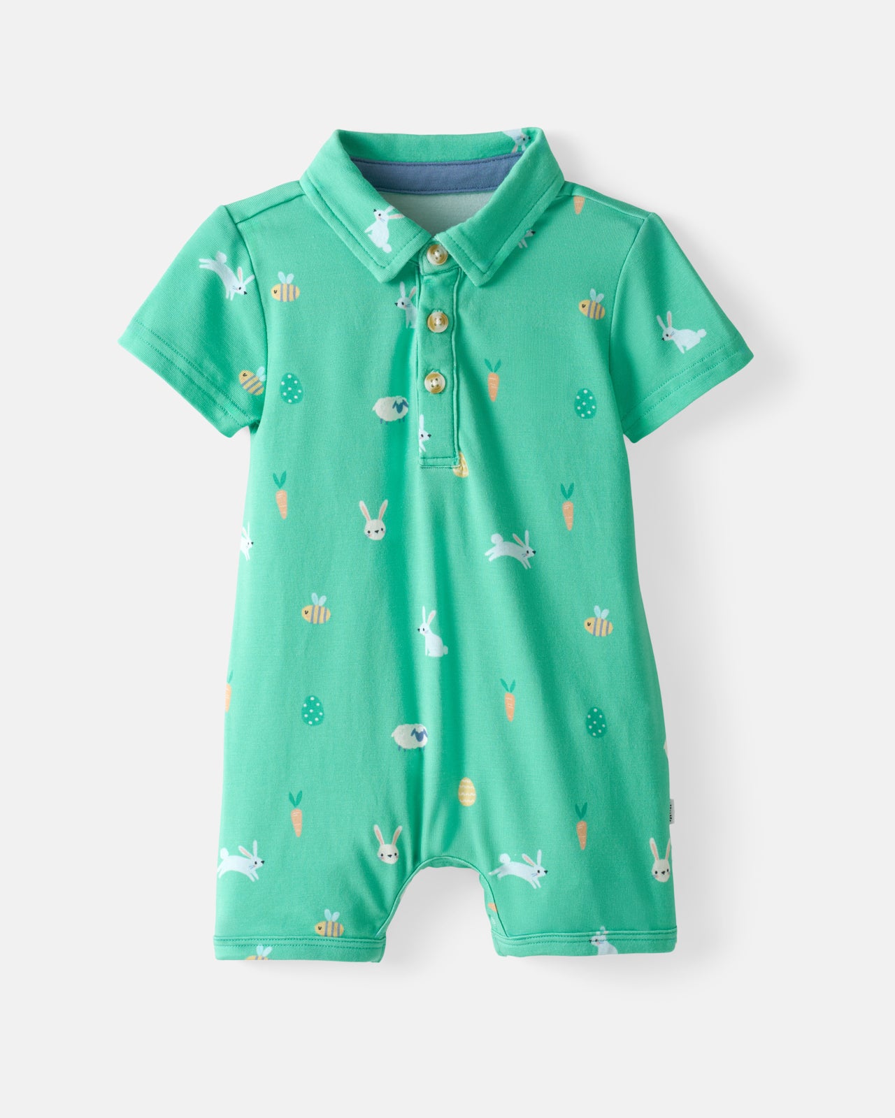 Bunny Burrow Polo Shorty Romper - Image 4