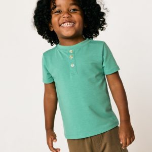 Cool Jade Henley Tee