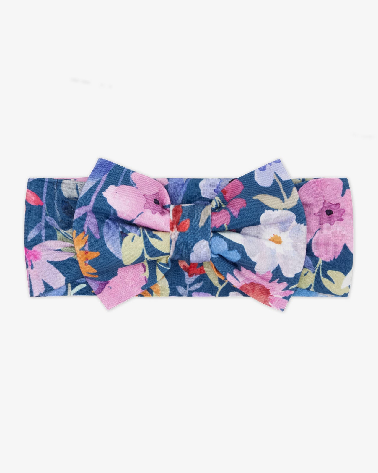 Dusk Blooms Luxe Bow Headband - Image 2