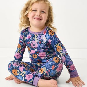 Dusk Blooms Two-Piece Pajama Set