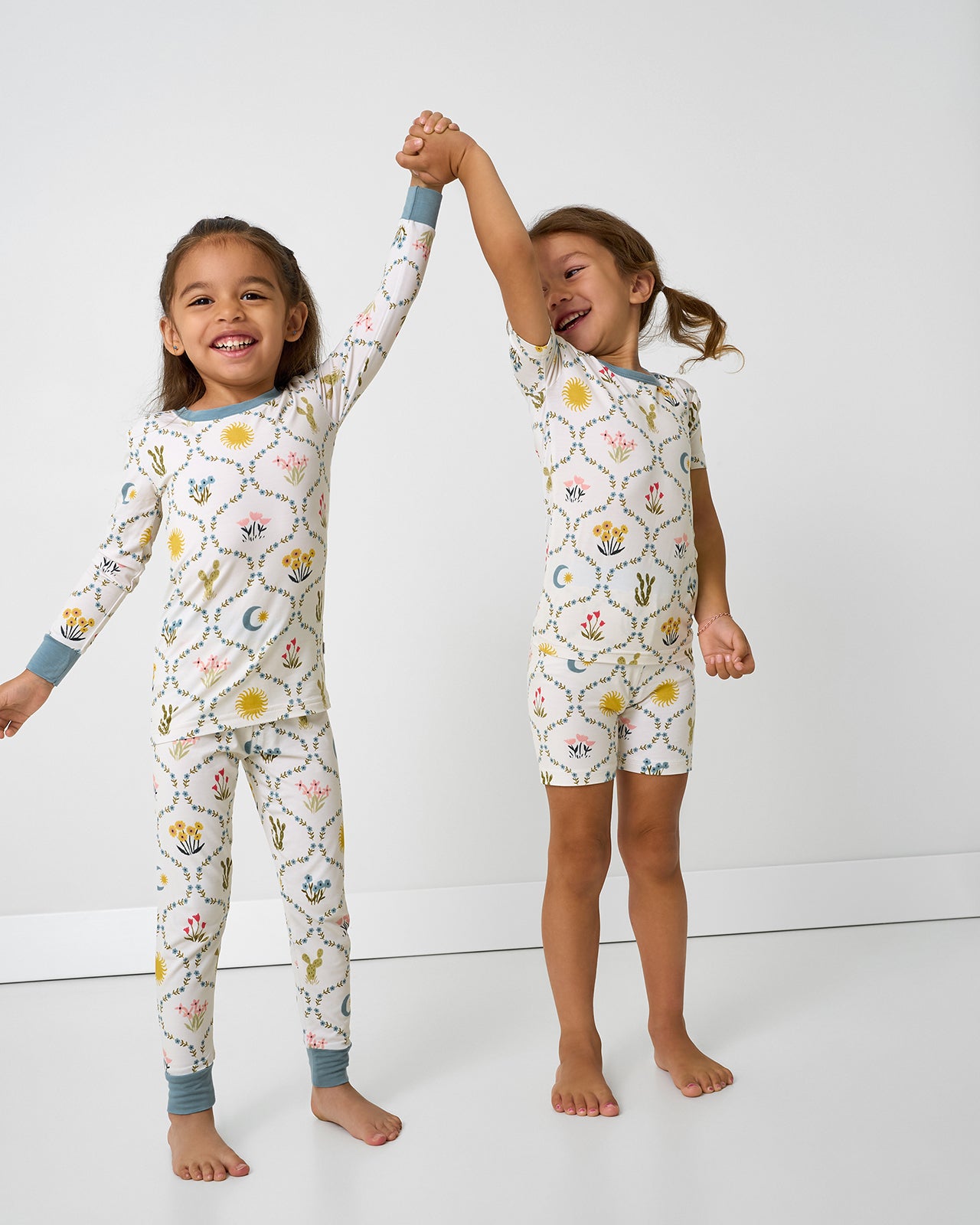 Desert Meadow Two-Piece Short Sleeve & Shorts Pajama Set - Image 4