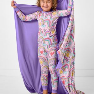 Disco Rainbows Large Cloud Blanket?