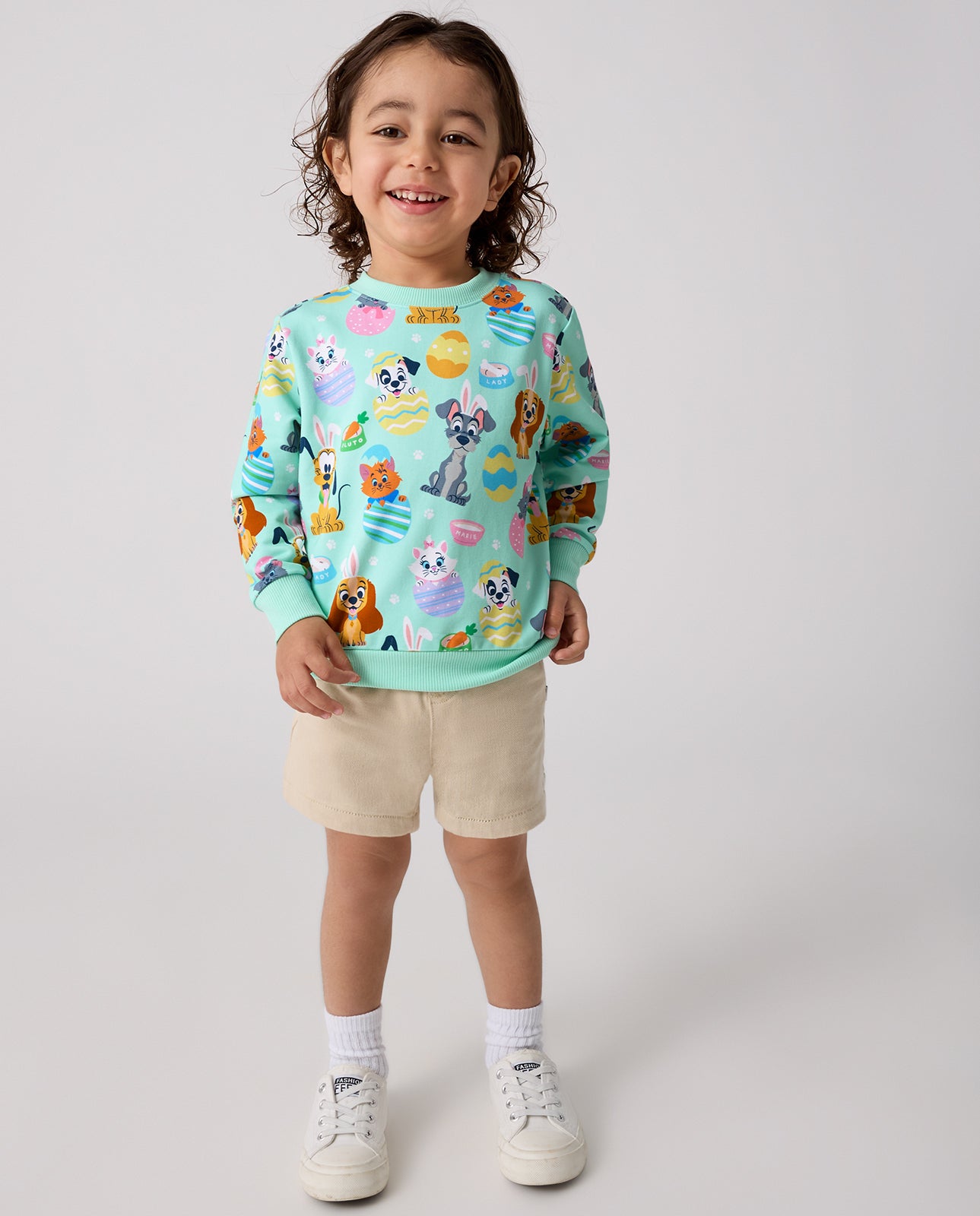 Disney Peekaboo Pets Crewneck Sweatshirt