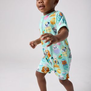Disney Peekaboo Pets Dolman Henley Romper