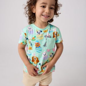Disney Peekaboo Pets Relaxed Pocket Tee
