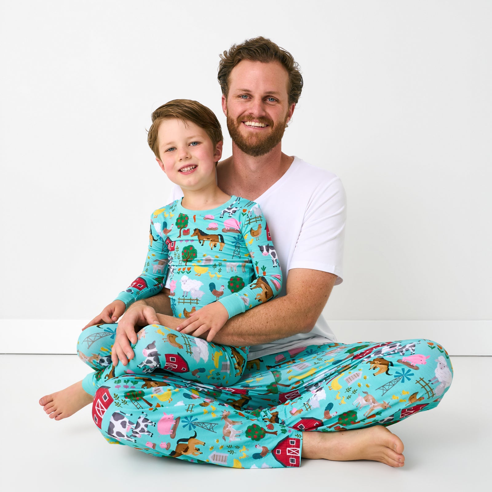 Blue Farm Fam Men's Pajama Pants - Image 5