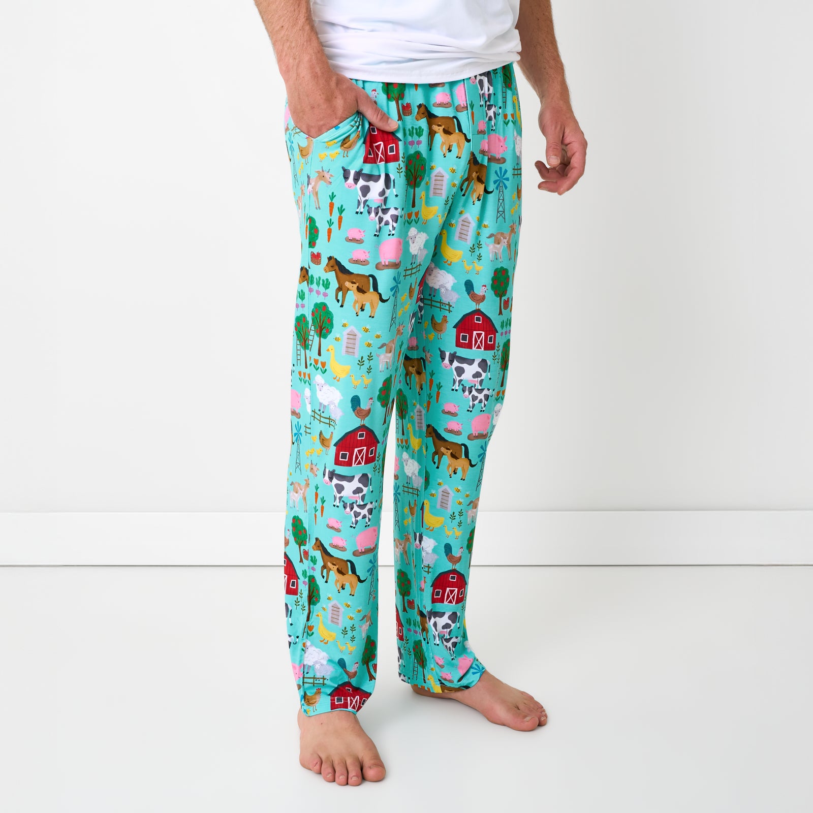 Blue Farm Fam Men's Pajama Pants - Image 2
