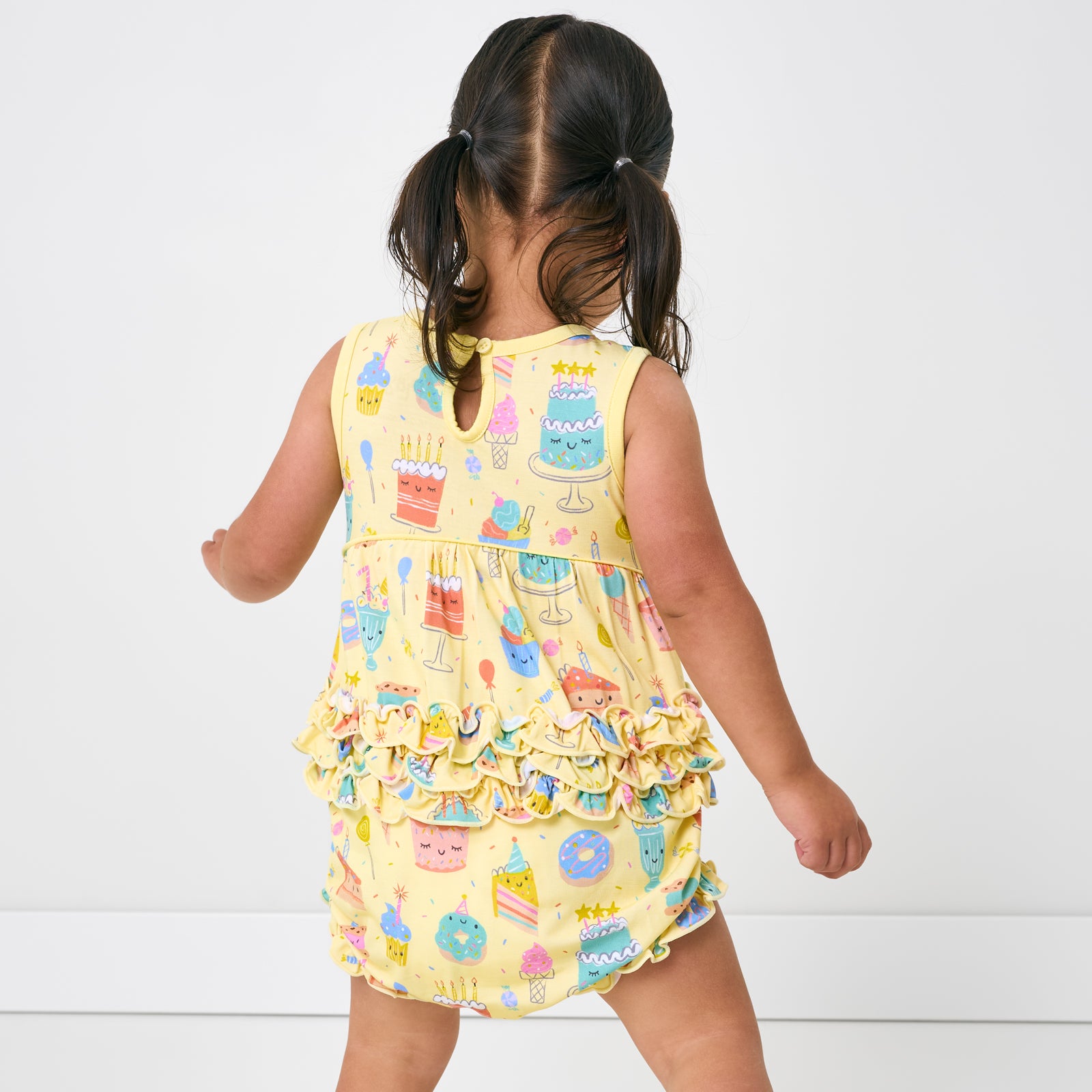 Frosted Fun Bubble Romper - Image 2