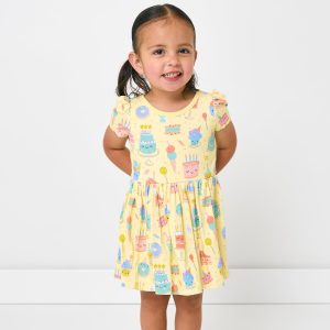 Frosted Fun Skater Dress with Bodysuit