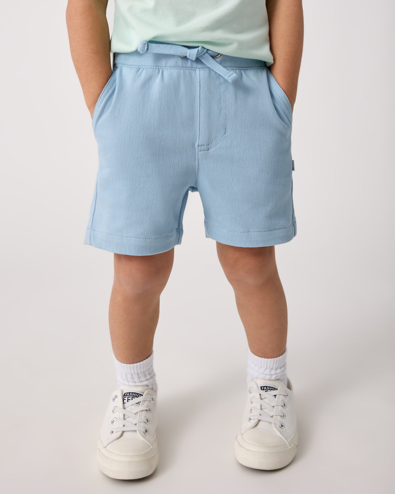 Gentle Blue Chino Shorts - Image 2