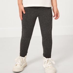 Heather Black Legging