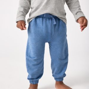Heather Blue Relaxed Jogger