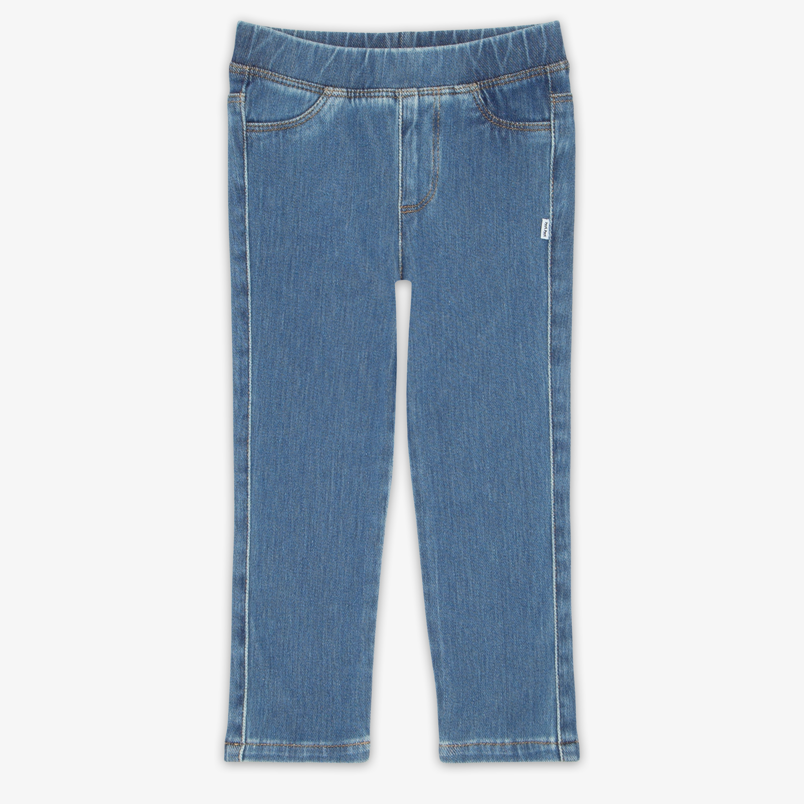 Midwash Blue Denim Jegging - Image 2