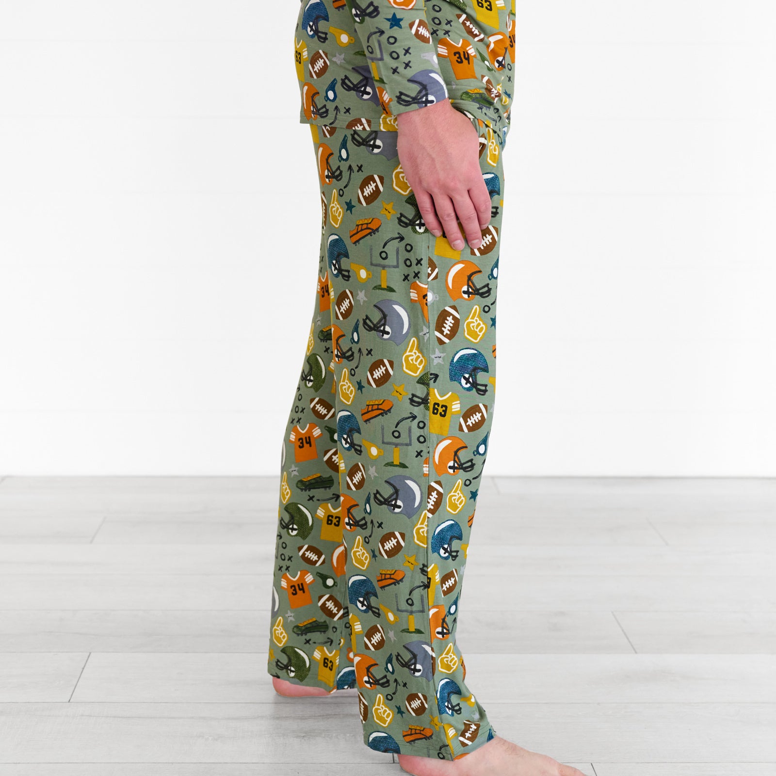 Touchdown Time Men's Pajama Pants - Image 2