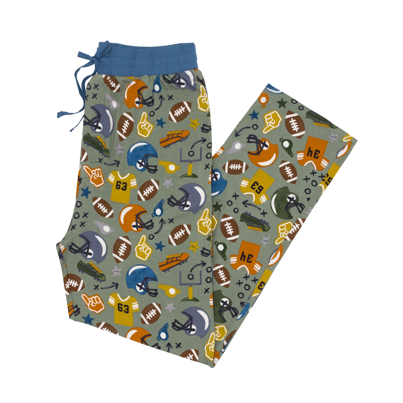 Touchdown Time Men's Pajama Pants - Image 4