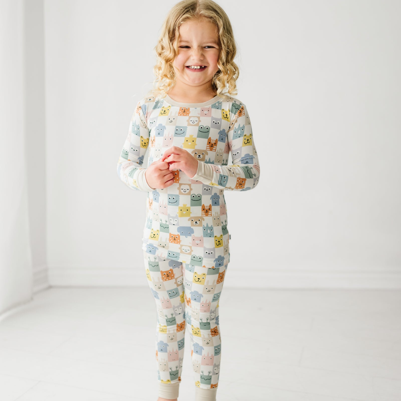 Check Mates Two-Piece Pajama Set - Image 5