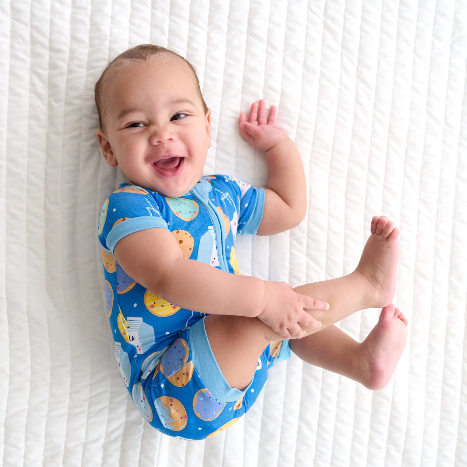 Blue Cookies & Milk Shorty Zippy - Image 2