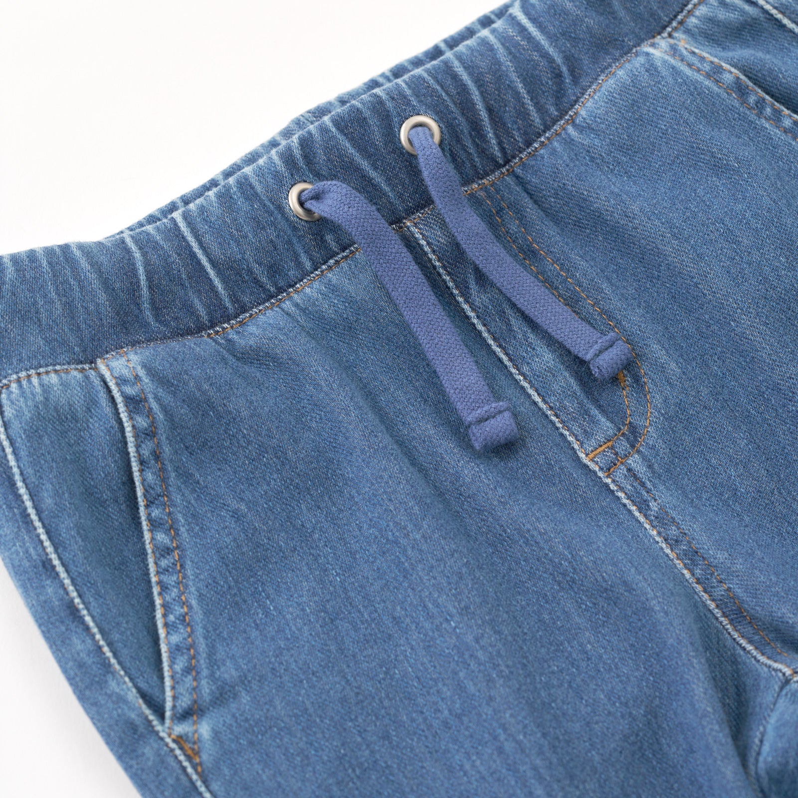 Midwash Blue Denim Jogger - Image 4