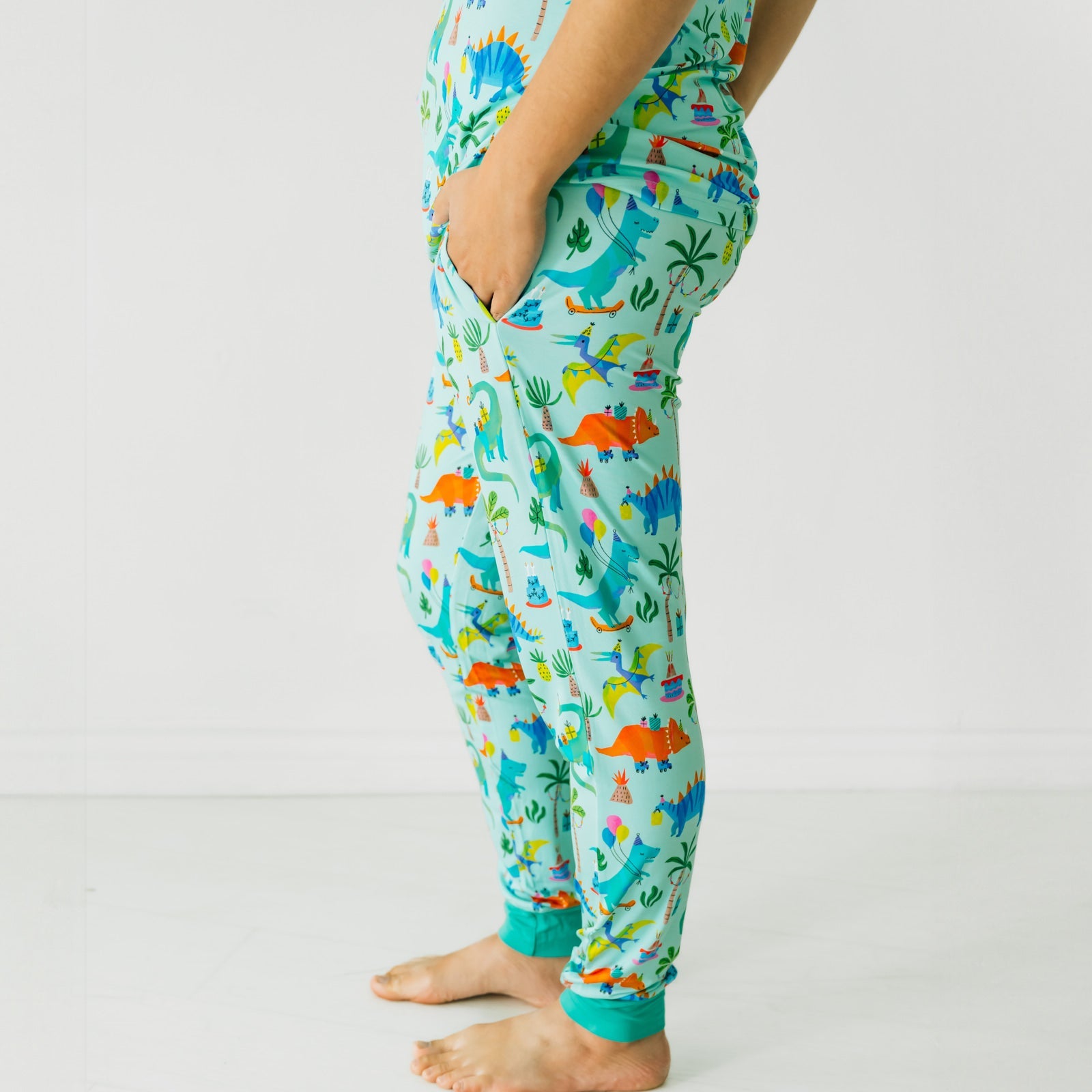 Prehistoric Party Women's Pajama Pants - Image 5