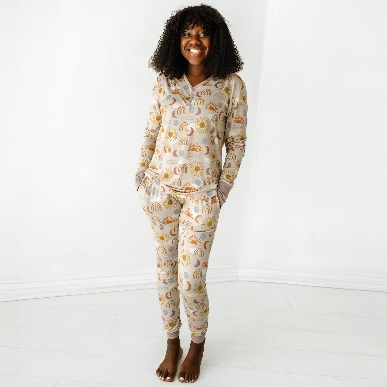 Desert Sunrise Women's Pajama Top - Image 3