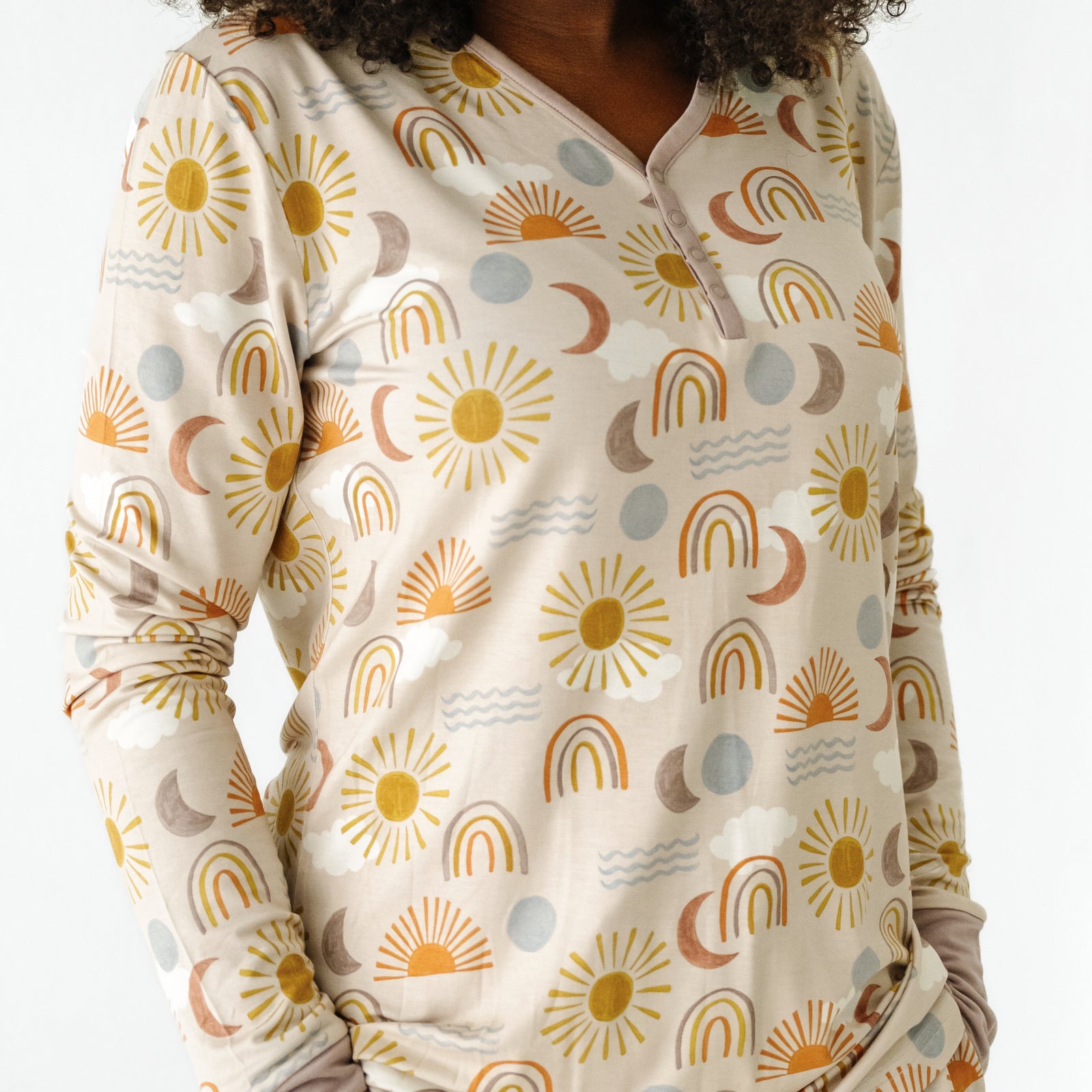Desert Sunrise Women's Pajama Top - Image 4