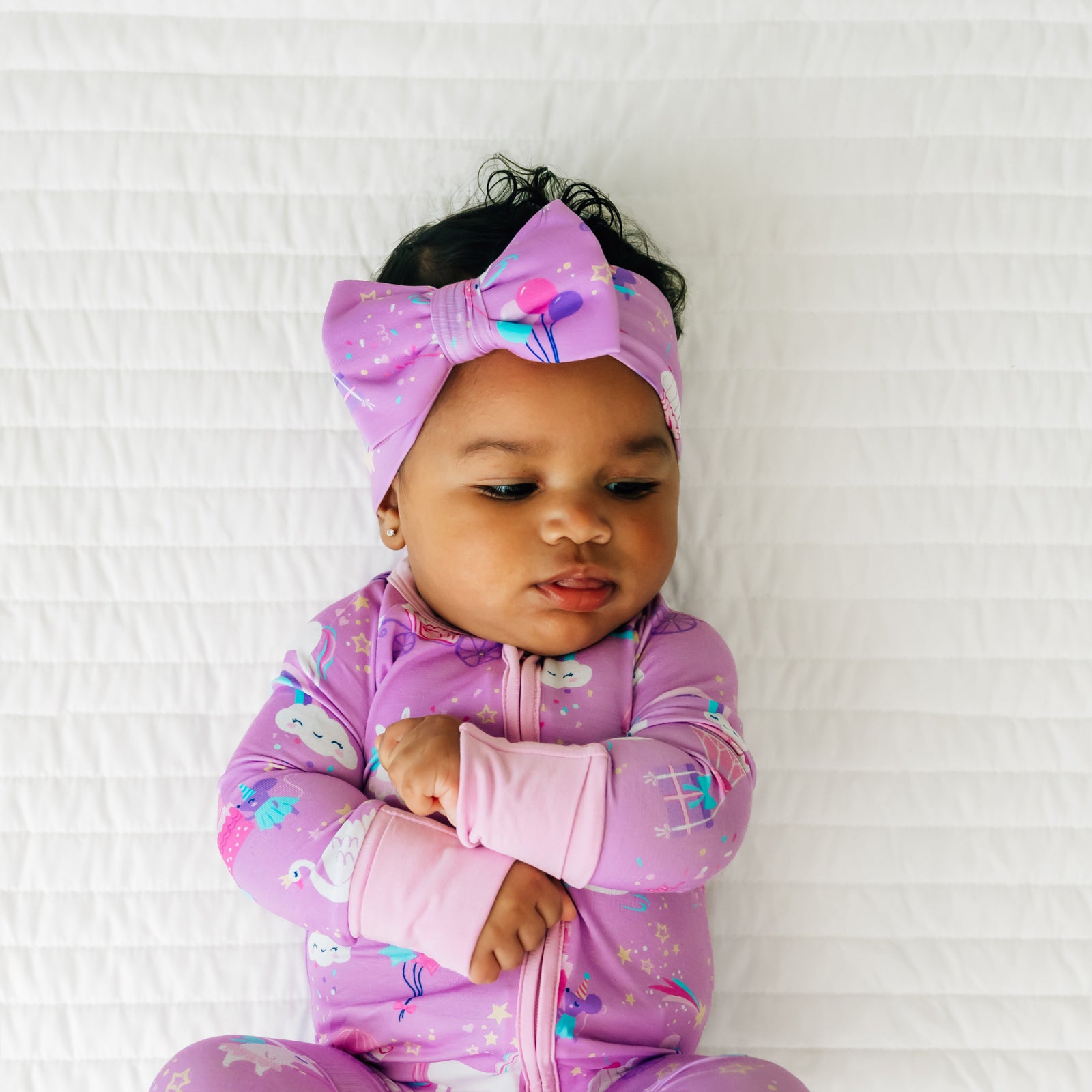 Magical Birthday Luxe Bow Headband - Image 2