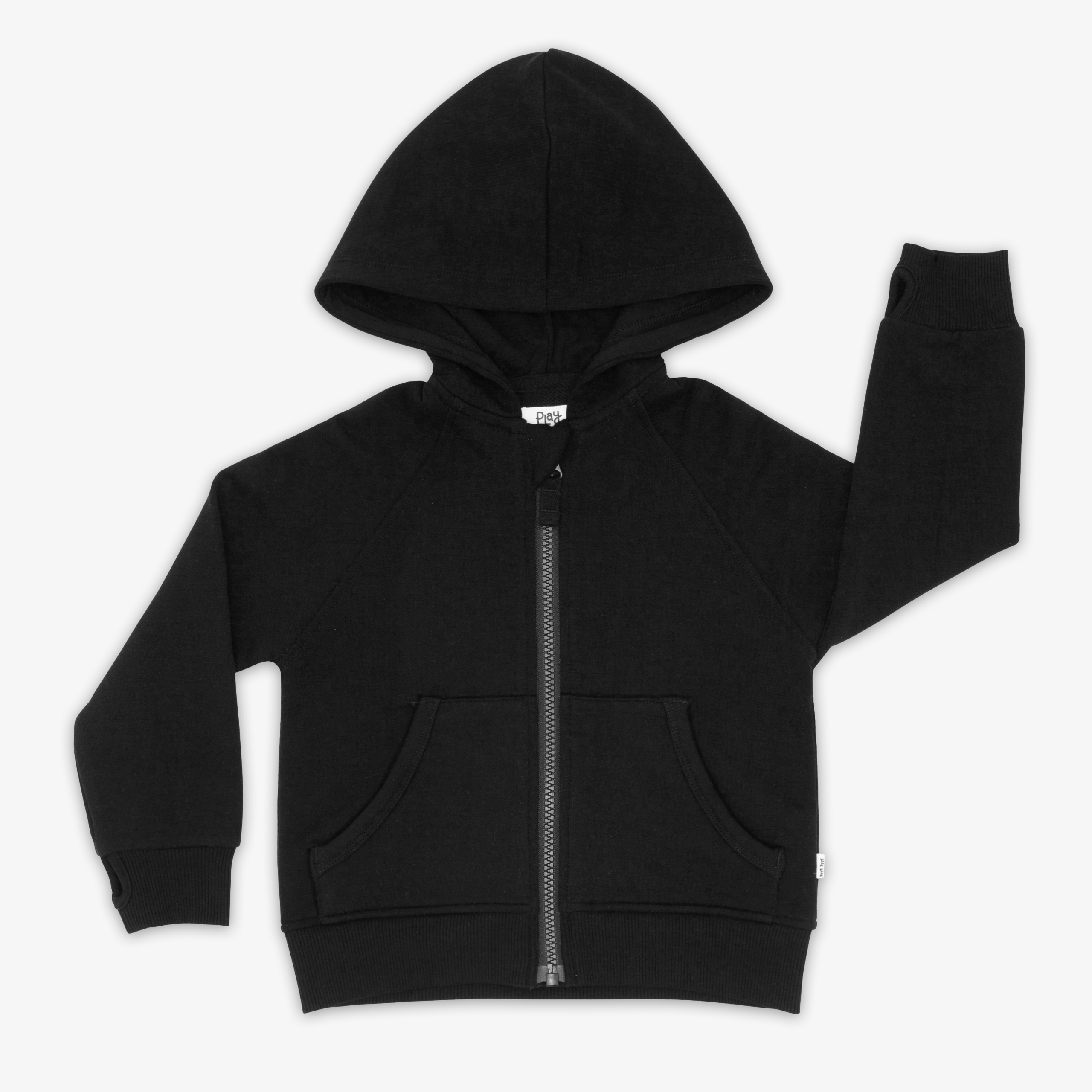 Black Zip Hoodie - Image 3