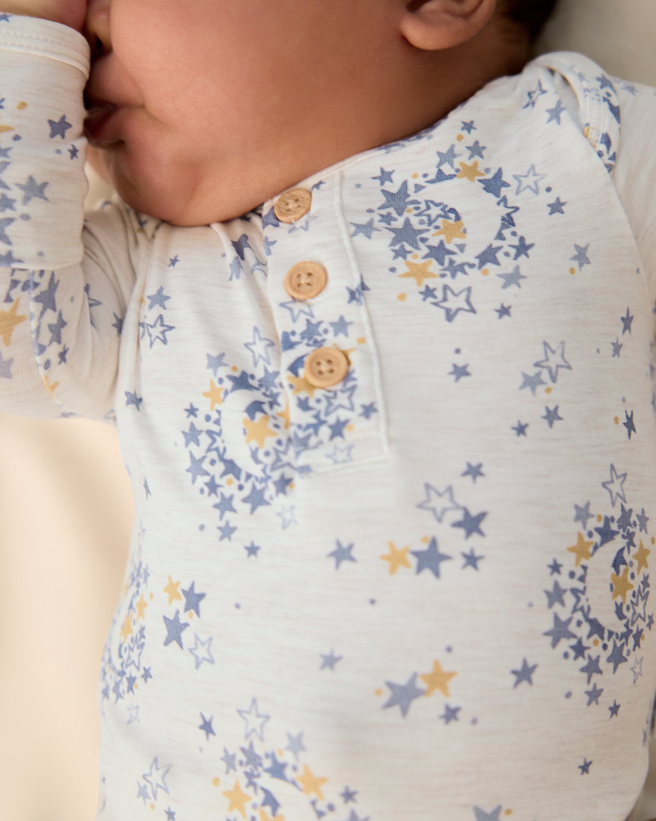 Lullaby Sky Henley Bodysuit - Image 2