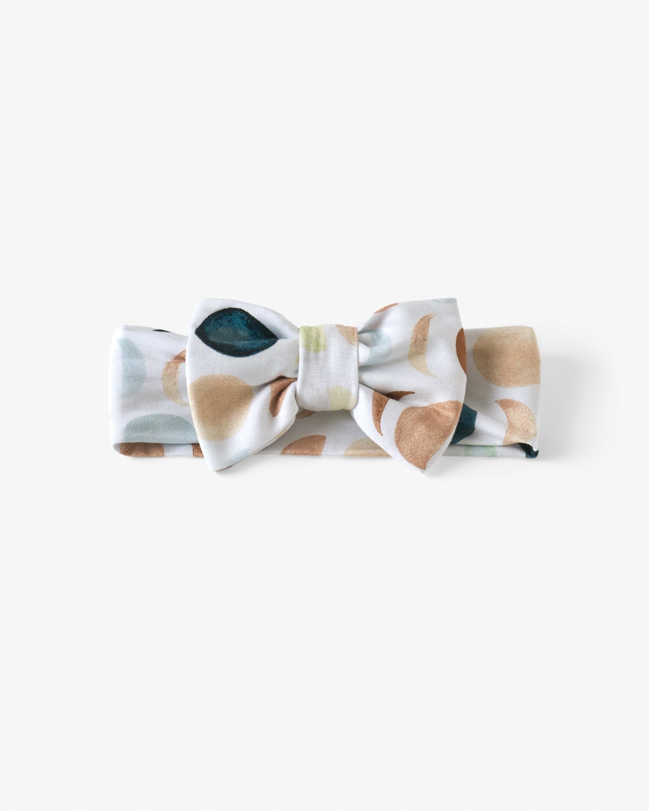 Luna Neutral Luxe Bow Headband - Image 6