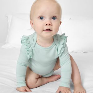 Mint Mist Flutter Bodysuit