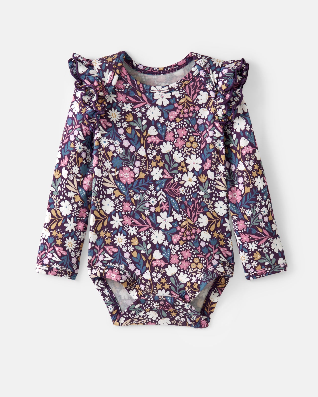 Midnight Petals Flutter Bodysuit - Image 5