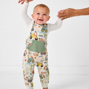 Mini Builders Overall Romper