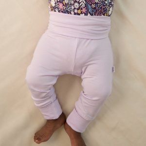 Misty Lavender Fold Over Legging
